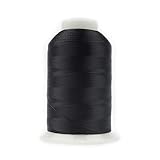 WonderFil Specialty Threads DecoBob Black, 2-ply Cottonized Polyester, 80wt