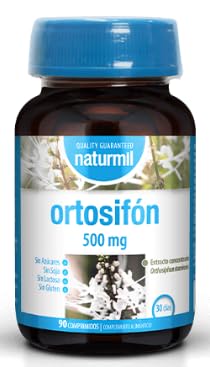 Naturmil Orthosiphon 90 Comprimidos - Elimina toxinas, reduce la retención de líquidos y favorece la función renal