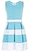 Wonder Girl Big Girls' Belle Tiered Jacquard Contrast Dress