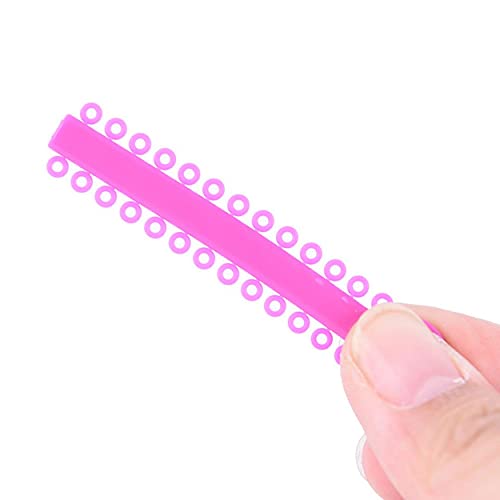 Dental Orthodontic Ligature Ties (1040pcs, 40 sticks Multicolored)