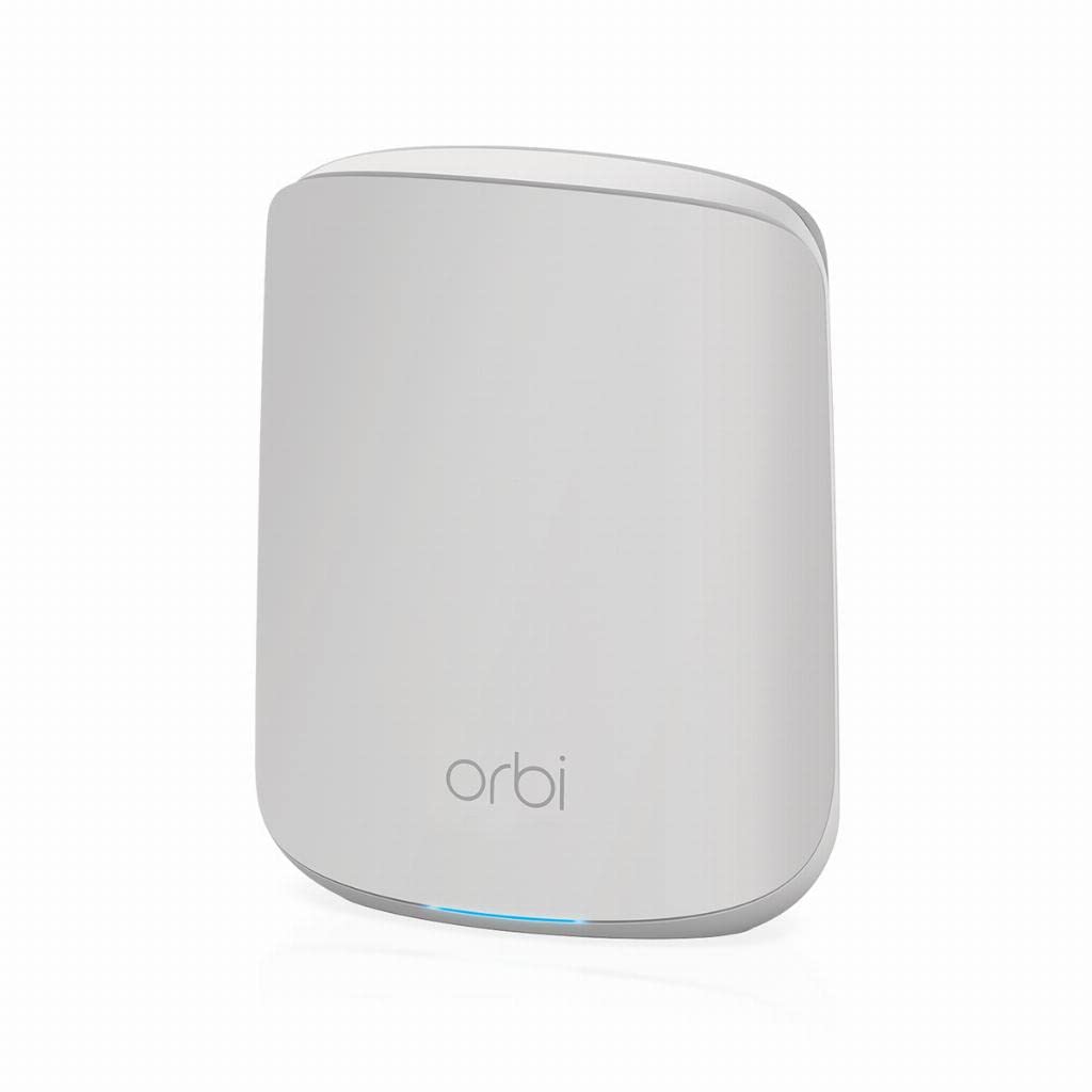 Netgear Whole Home Mesh WiFi 6 Add-on Satellite (RBS350) – add up to 1,500 sq. ft. of Coverage. Works with RBK352/353, White