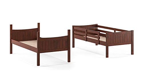 Image of Urban Ladder Corfu Bunk Bed (Finish : Dark Walnut)