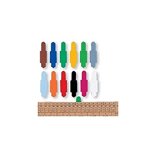 Preisvergleich Produktbild ELBA Stecksignal, 100 Stück, PVC, schwarz