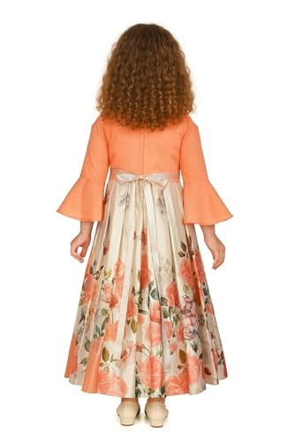 Image of My Lil Princess Kids Birthday Maxi Gown Frock Dress for Baby Girls
