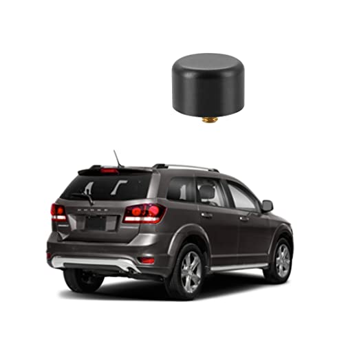 Custom Antenna Delete Cap for Chrysler Jeep Dodge Select Models 2007-2024, Stylish Antenna Cover for Chrysler Jeep Dodge Accessories, Car Wash Safe Proof, Black