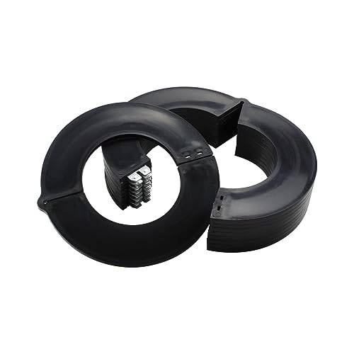 Image of 8 Pack 50MM Excavator Bucket Pin Shim Kit Detachable for Excavator and Skid Steer Fit for Cat Bobcat Deere Komatsu, 3mm Thickness