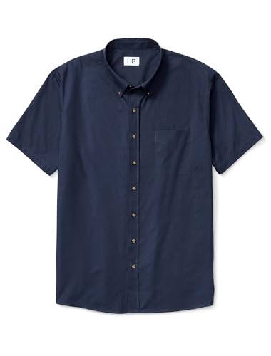 Harbor Bay by DXL Men's Big and Tall Easy-Care Solid Sport Shirt2