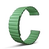 Magnetic Watch Band, Silicone Watch Strap 20mm 22mm Smartwatch Bands, Quick Release Wristband Adjustable Magnetic Closure Women Men Watch Belt Compatible with Galaxy Gear S2 S3 GT2 Fenix 5S Plus