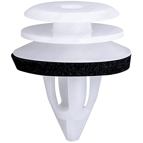 Rexka 20pcs Door Trim Panel Trunk Lid Headliner Retainer Clip Compatible with BMW E46 E90 F30 X5 X3 E60 51-41-8-224-768 51418224768