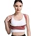 Grebest Posture Corrector for Upper Back Humpback Corrector Breathable Invisible Unisex Posture Support Ultra-Light Back Support Pink M