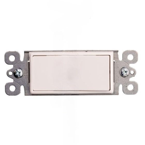 AB-MVWS Millivolt Wall Switch Kit On/Off Fireplace Control Rocker Switch with Cover for AllParts Basics