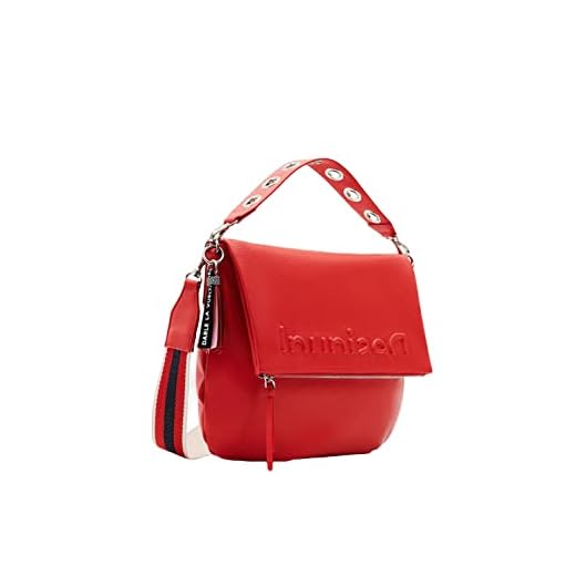 Desigual, BAG_HALF LOGO 22_BRETÚ 7029 ORANGERY para Mujer, naranja, Einheitsgröße
