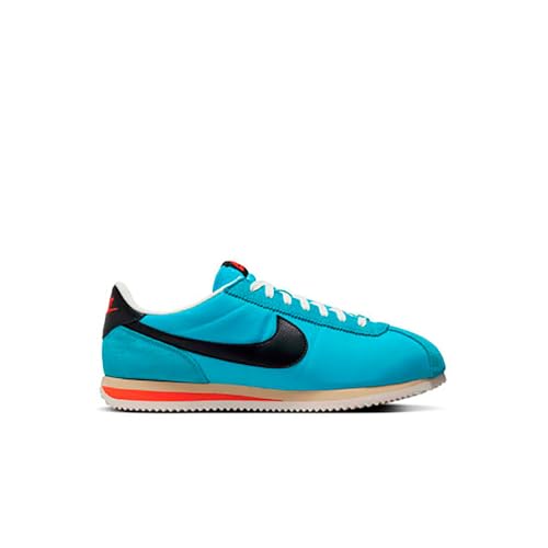 Nike Cortez Textile Men's Shoes (HF0263-401, Baltic Blue/Team Gold/Picante Red/Black) Size 10.5