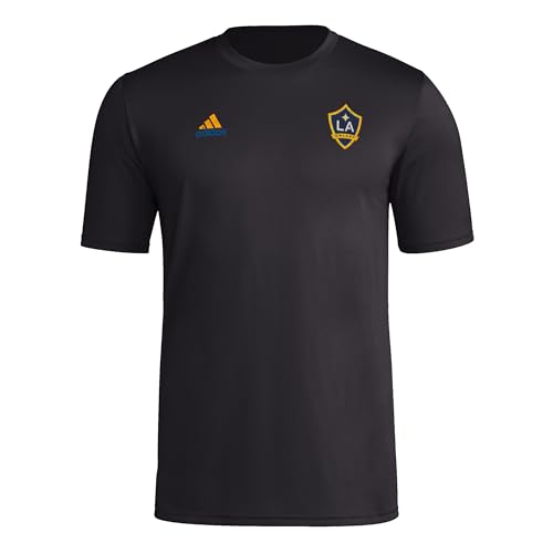 adidas Men's La Galaxy MLS Short Sleeve T-Shirt