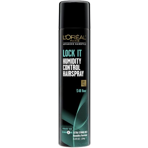 Image of L'Oreal Paris LOCK IT Humidity Control Hairspray (Packaging May Vary)