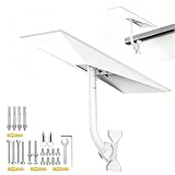 Starlink - Kit di montaggio standard Starlink per tettuccio Starlink Gen 3, in lega metallica, con adattatore per tubi Starlink Gen 3, angolo regolabile, colore bianco