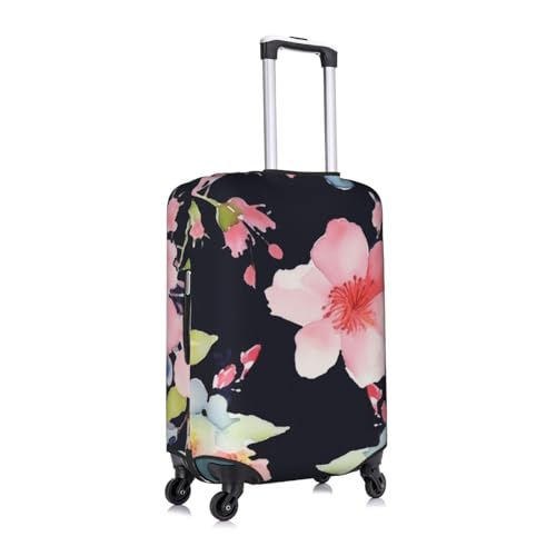 Floral Printed Luggage Cover Elastic, Washable, Universal Fit 18-32 Inch Travel Suitcase Cover Easy To Identify3