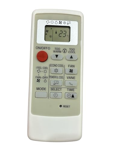 Image of Sanavya AC Remote No. 122 (No Backlight), Compatible /Replacement for Mitsubishi. AC Remote Control (Exactly Same Remote Will Only Work)