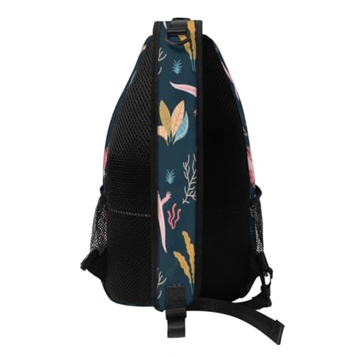 Crossbody backpack for men and women, chest bag, crossbody bag, suitable for travel, sports, running, hiking4