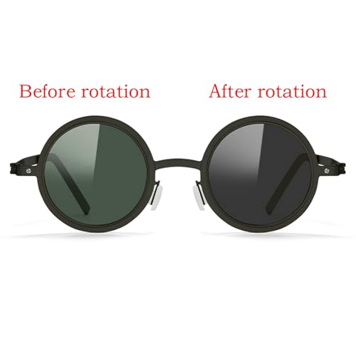 ND sunglasses, Adjustable Tint Sunglasses for Men, 1-9 Gears Rounded Polarized Sun Glasses with Nd Filter Lenses2