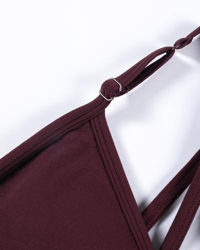 Image of AUROLA Mercury Workout Sports Bras Women Athletic Removable Padded Backless Strapy Minimal Crop Top