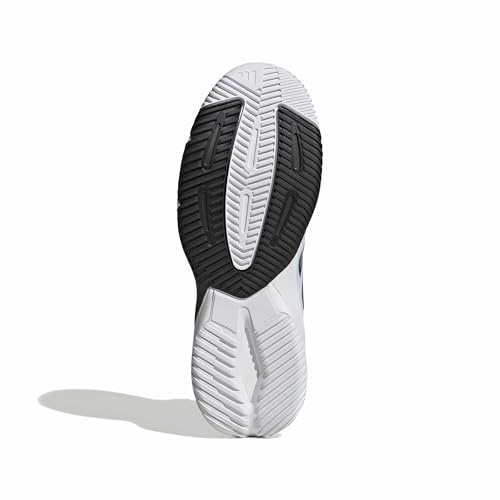 adidas Men's Crazyflight 6 Mid Top, White/Black/White, 8.5 - image 4