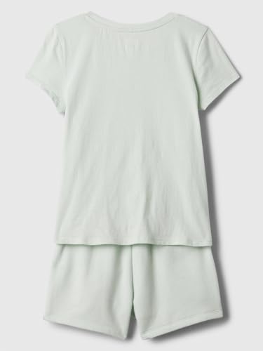 Image of GAP Girls' Logo Short Sleeve Tee and Short Set