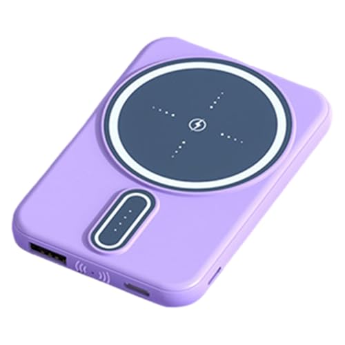 Caricatore Magnetico Wireless - Pacco Batteria Da 10000 MAh, Caricatore Portatile Più Veloce | Power Bank Ad Alta Velocità Con Design Compatto | Smartphone Dispositivi Mobili