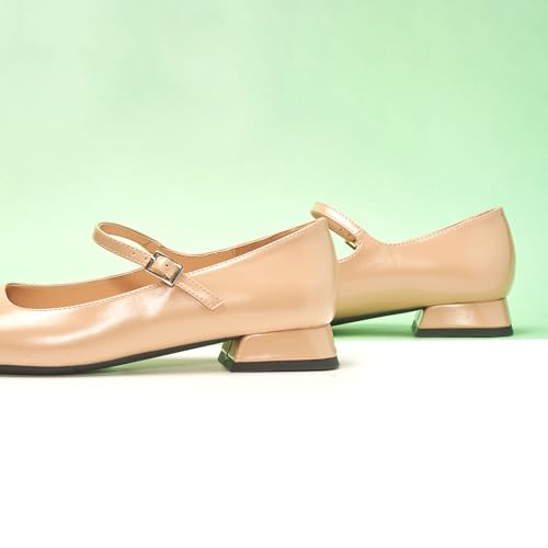 C.Paravano Women's Mary Jane | Comfortable Dressy Ballet Flats | Square Toe by C.Paravano - Used condition - Image 4