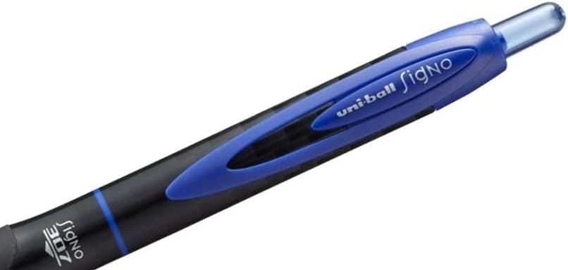 uni-ball signo UMN-307 gel ink rollerball retractable pen BLUE liquid ink colour x 1 single pen