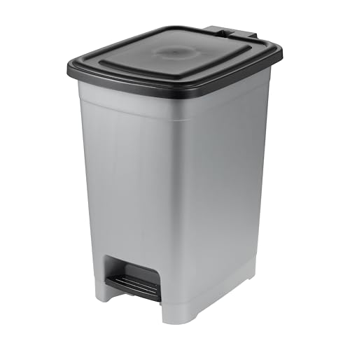 Poubelle à pédale hygiénique keeeper 25L au nettoyage facile