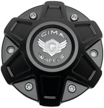 Miniatura 1 de Gima CBGM1-2P - Tapa central de rueda negra mate