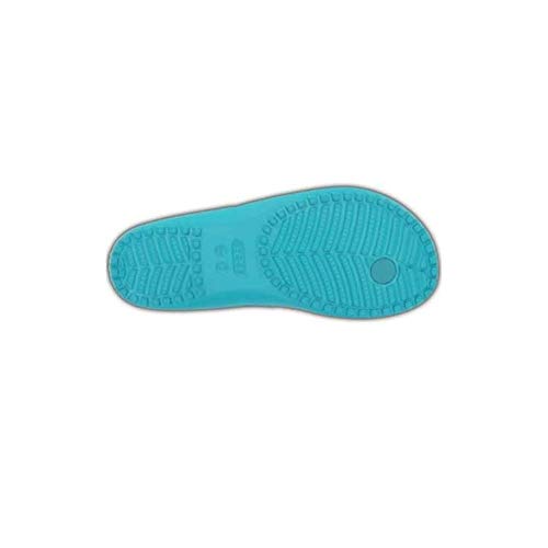 Image of Crocs Turquoise Flip-Flops - W4 (202492-440)