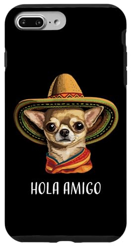 �uHola Amigo�v(Hi Friend) �ʔ����X�y�C����`���� �X�}�z�P�[�X iPhone 7 Plus/8 Plus �p
