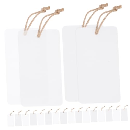 HOMSFOU 2 セット ストレージタンクブランクラベル 収納ボックスのラベル