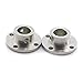 Magic&shell 2-Pack 12mm Flange Shaft Coupling High Hardness Metal Axis Bearing Fittings DIY Model Accessory Rigid Flange Guide Shaft Coupler Motor Connector