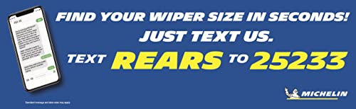 Image of Michelin 9516 Rear Windshield Wiper Blade - New and Improved, 16 inch (Pack of 1)