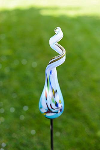 Gardecor Rosenkugel auf Stab – Handgemachte Garten Dekoration, hohe...