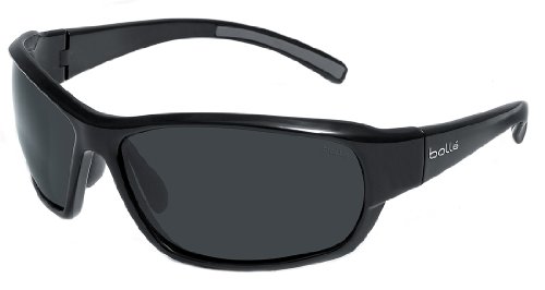 Bolle Bounty Sunglasses, Polarized TNS AF, Shiny Black