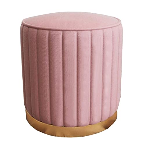 Taburete de tocador moderno y asiento de terciopelo para dormitorio 2