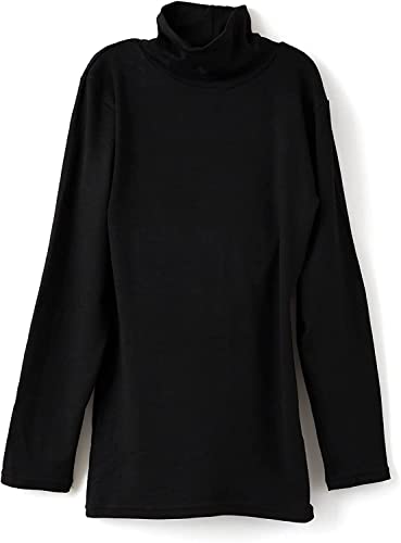 HEAT&STRETCH 吸湿発熱 あったかインナー 秋冬 冬物 長袖 ハイネック インナーシャツ レディース トップス P5842X-RT