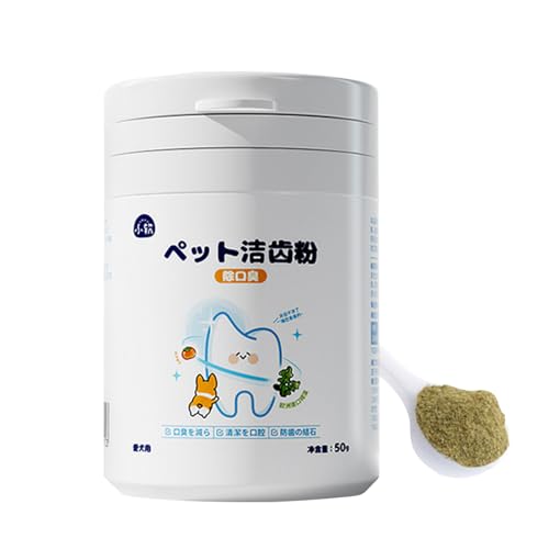 Polvo para Limpieza de Perros, Eliminador De Mal Aliento Canino Para Higiene, Producto De Limpieza Rápida Antiolores: Uso Diario, Viaje Y Hogares Con Múltiples Mascotas