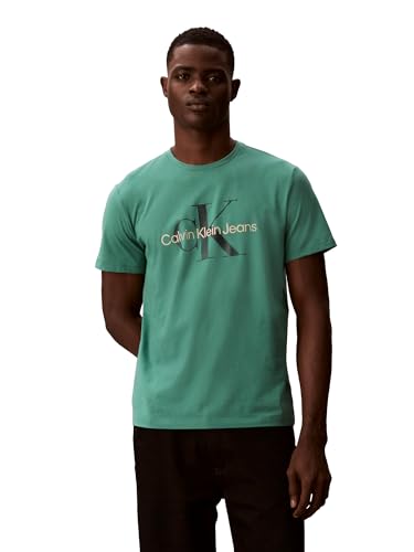 Image of Calvin Klein Men's Monogram Logo Crewneck T-Shirt