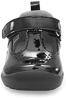 Stride Rite 360 Girls Cheyenne Sneaker, Black, 3 Infant | Image 5