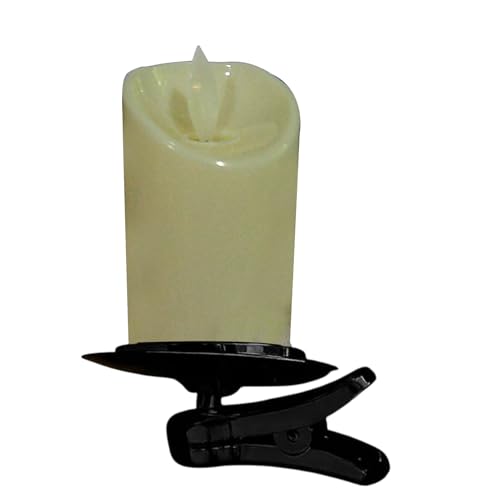 Flammenlose Kerze zum Anklipsen – LED-Kerzenlichter mit...