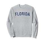 Vintage Florida Mens Florida Womens Orange Retro