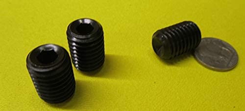 Alloy Steel Cup Point Set Screws M14 x 2 mm x 20 mm Length 15 pcs