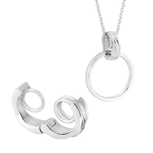 [Petit Jewel YU-NA] `F[t Oz_[lbNX ؂ȎwւlbNXŎg XeX 316L Y fB[X `FWulbNX EF[u (60cm)