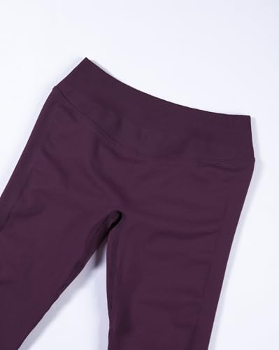 Image of AUROLA Influence Workout Leggings for Women, Seamless Compression Tummy Control Leggings Mid Rise Yoga Pants