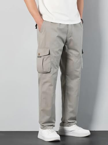Image of Samfor Cargo Pant for Men - Stylish, Comfortable, Multi-Pocket Design for Outdoor, Work Wear & Casual